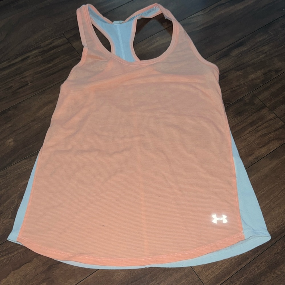 Under armour color block racer back